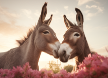 contentcreativestudio two mules in love in the farm e942effe abab 4432 95be 4ba073f876b6