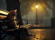 dove si riparano i gatti quando piove