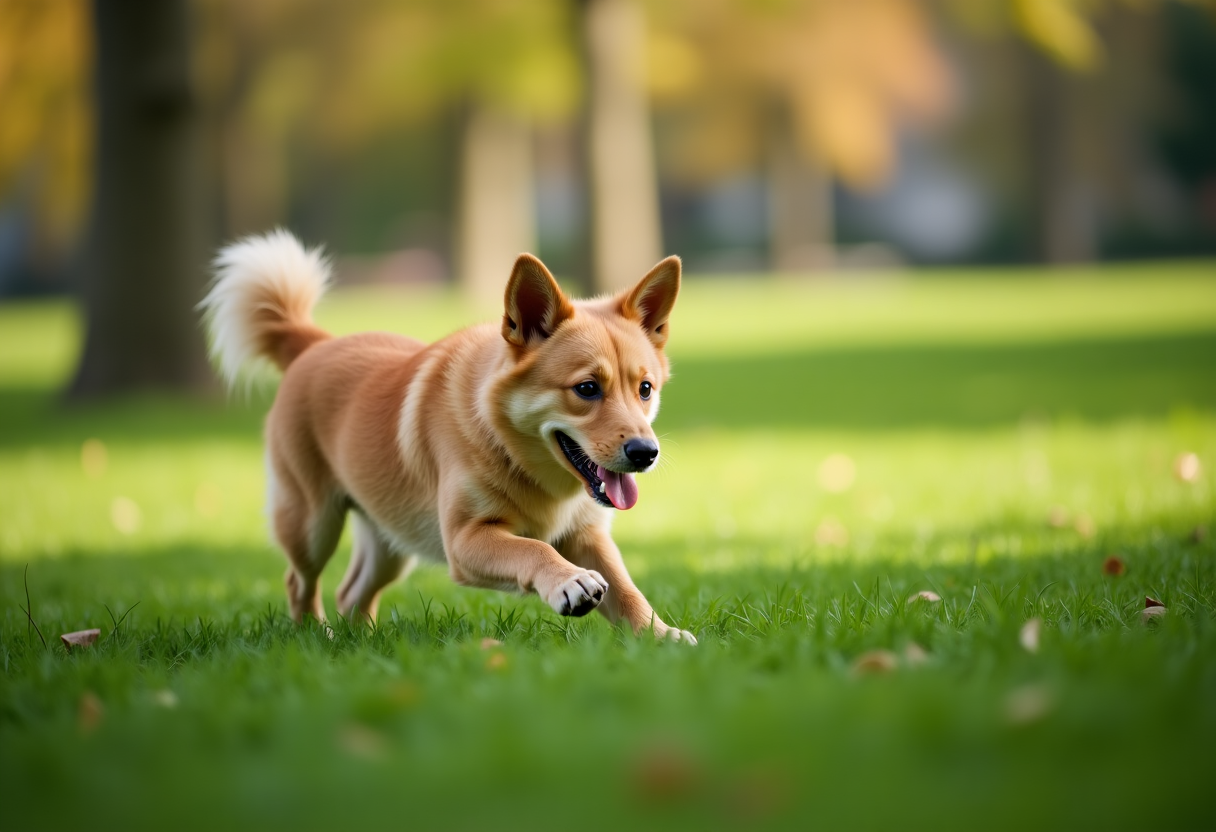 Animali domestici che offrono compagnia e benessere