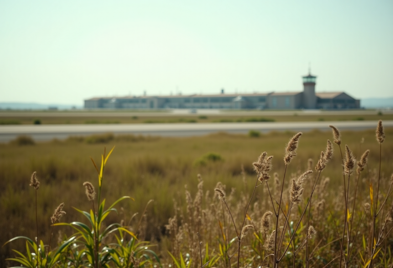 Aeroporto militare di Frosinone con focus ambientale