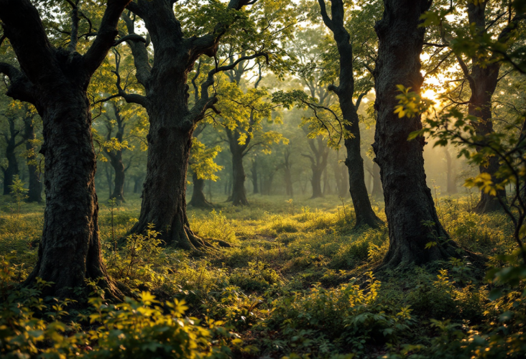 Immagine di un lupo nel suo habitat naturale