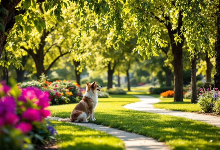 Italiani che interagiscono con i loro animali domestici