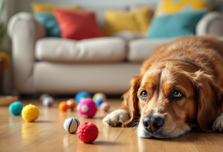 Italiani che interagiscono affettuosamente con animali domestici