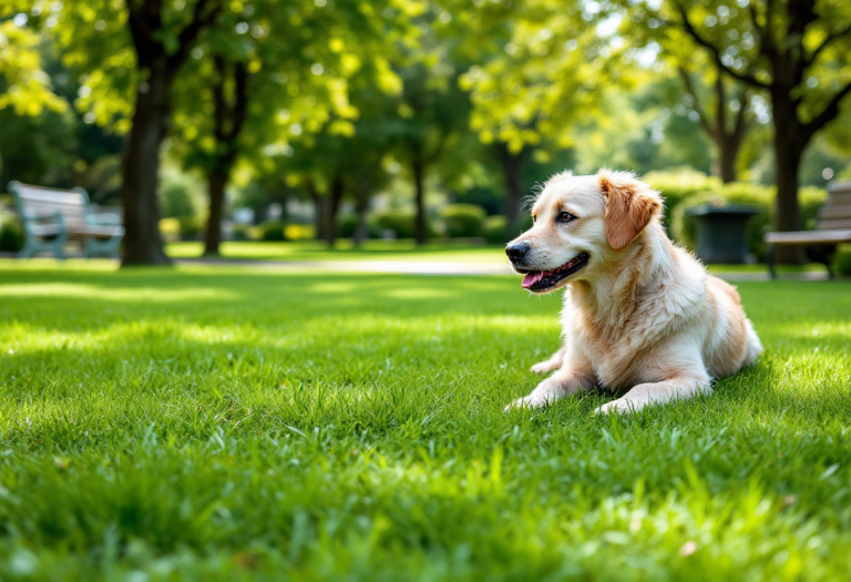 Aree verdi dedicate agli animali domestici in città