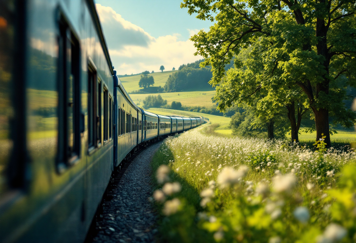 Cane e gatto in treno, viaggi con animali