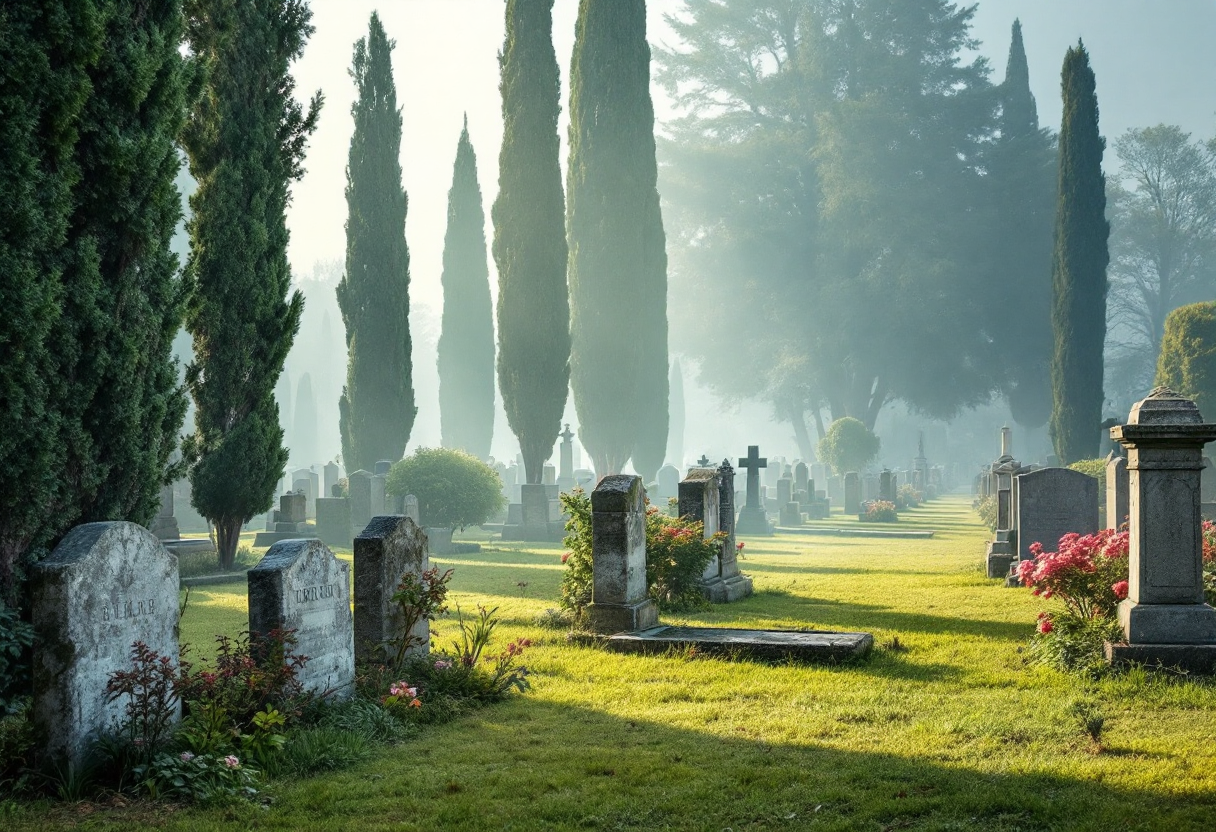 Cimitero per animali domestici a Milano con ceneri