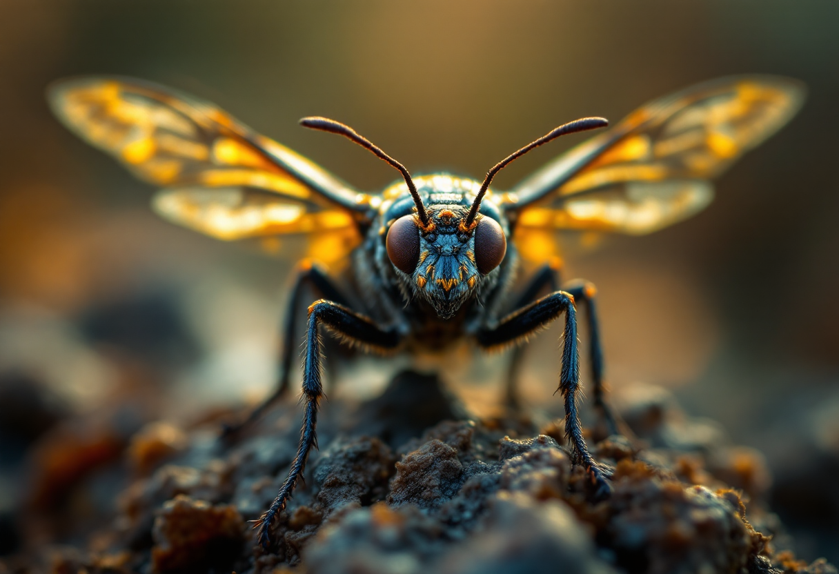 Immagine di una fotografia ravvicinata premiata