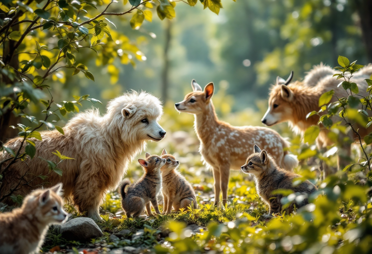 Animali che reagiscono alla musica in natura